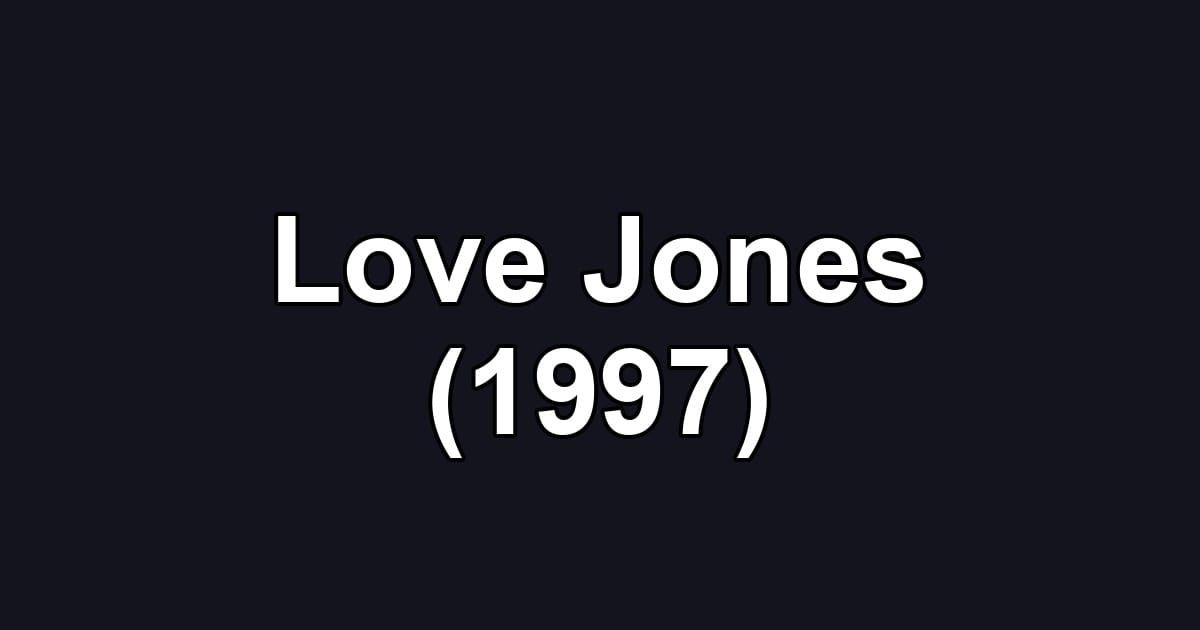 Love Jones (1997)