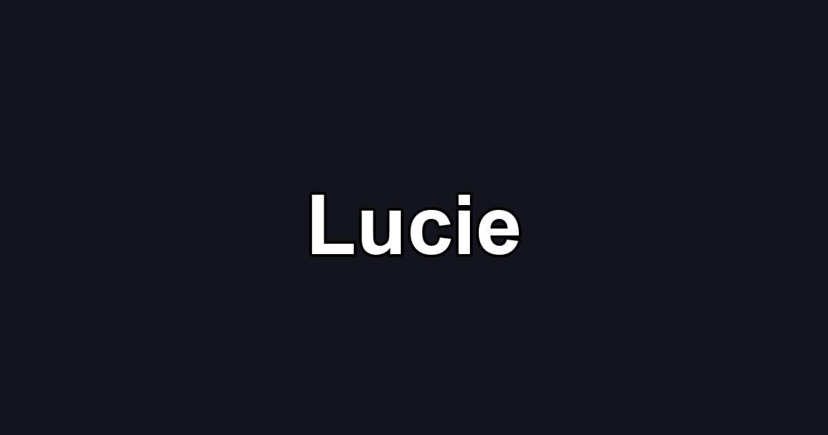 Lucie