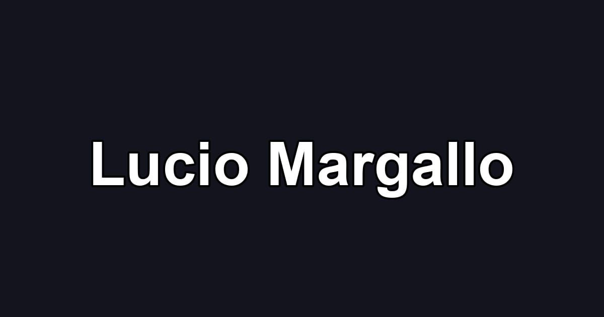 Lucio Margallo