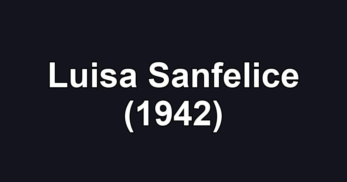 Luisa Sanfelice (1942)