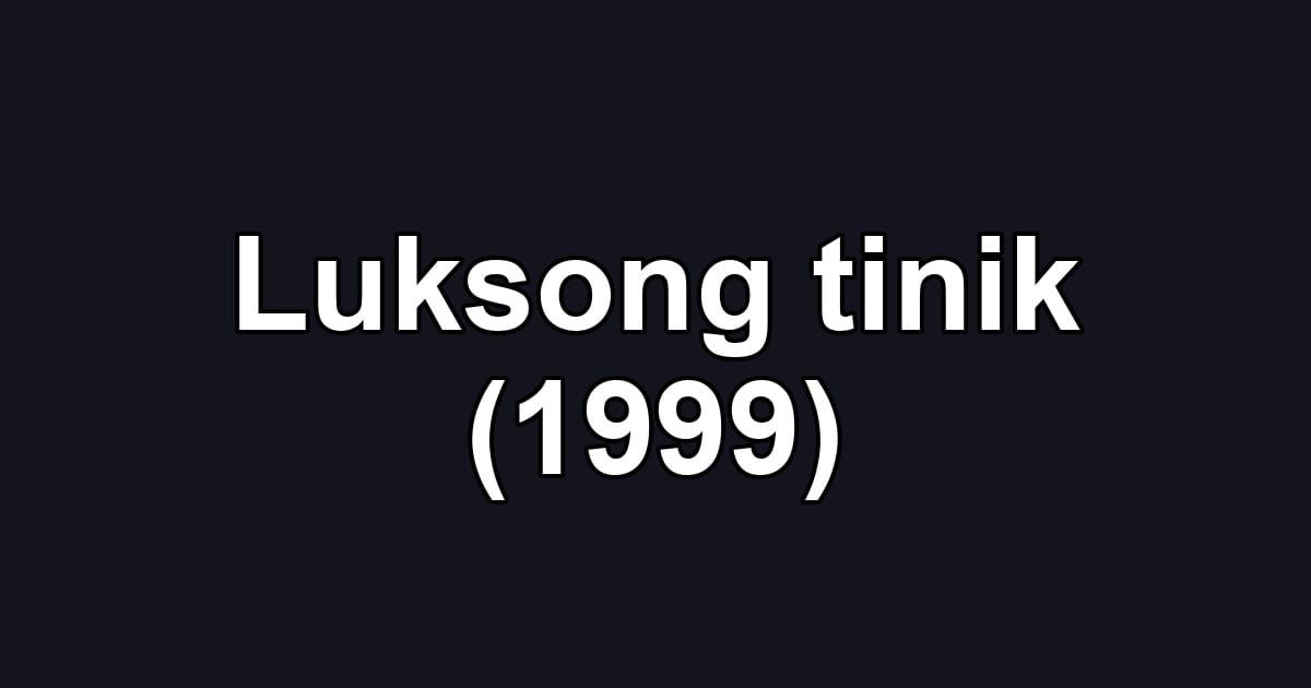 Luksong tinik (1999)