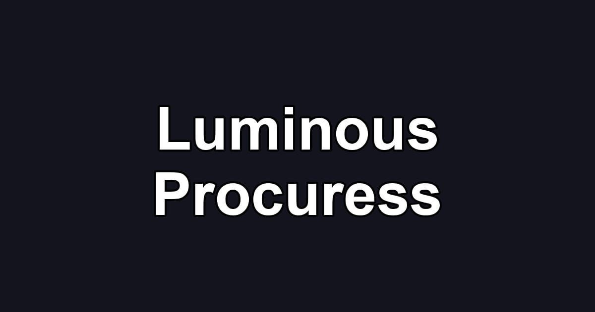 Luminous Procuress