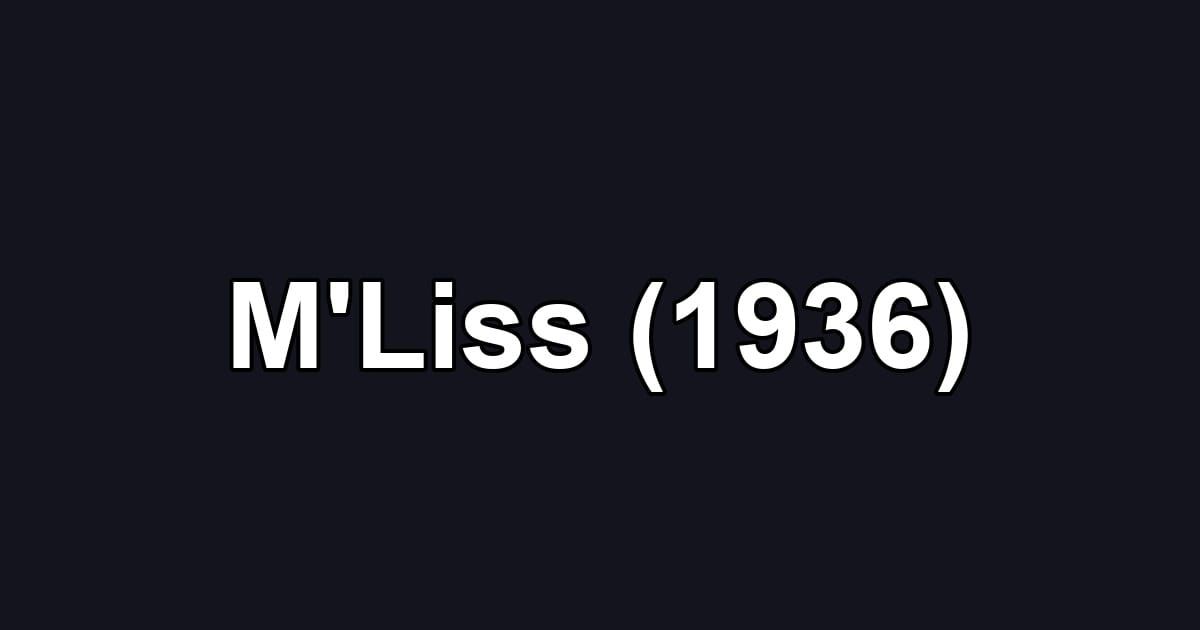 M'Liss (1936)