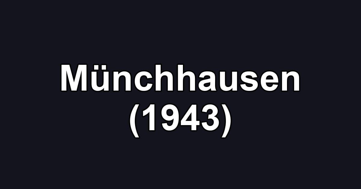Münchhausen (1943)