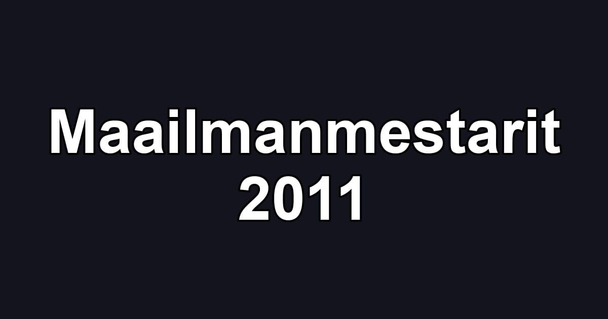 Maailmanmestarit 2011