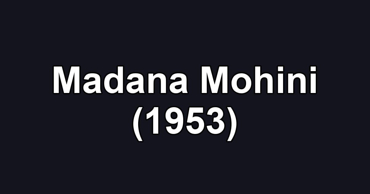 Madana Mohini (1953)