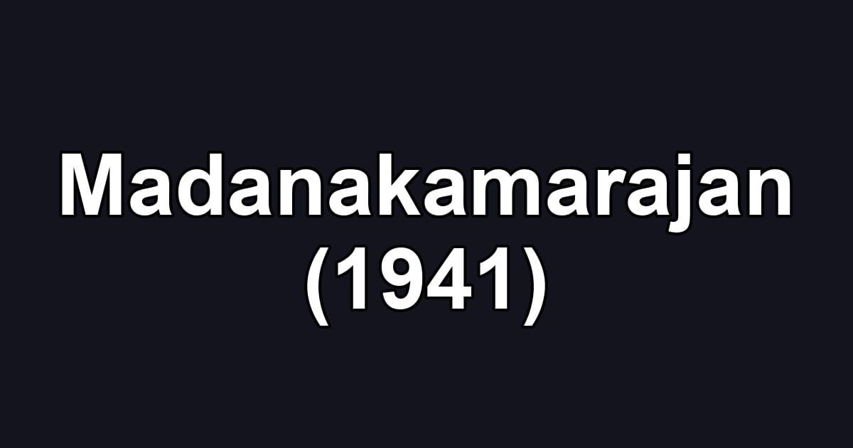 Madanakamarajan (1941)