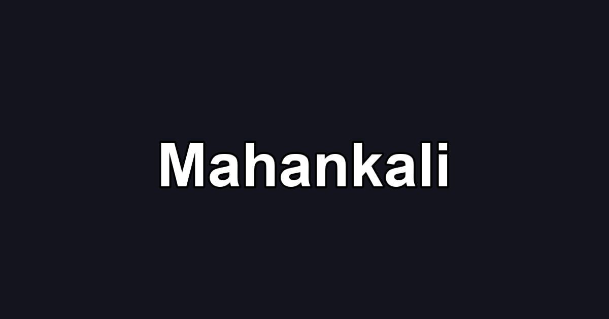 Mahankali