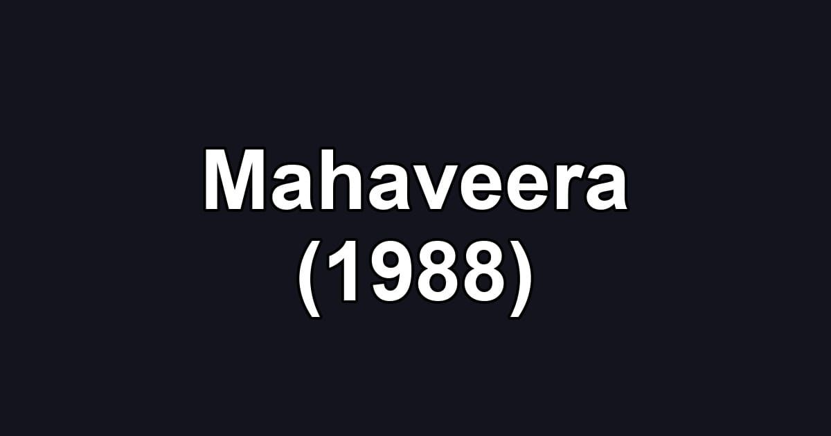 Mahaveera (1988)
