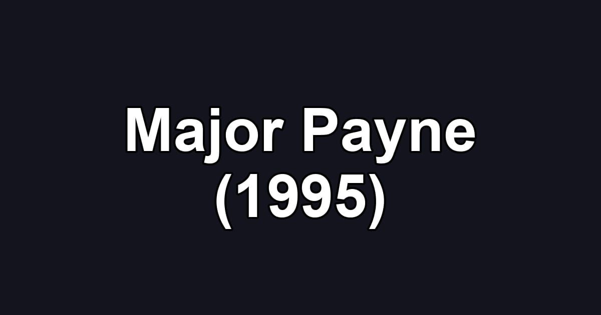 Major Payne (1995)