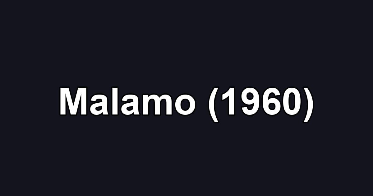 Malamo (1960)