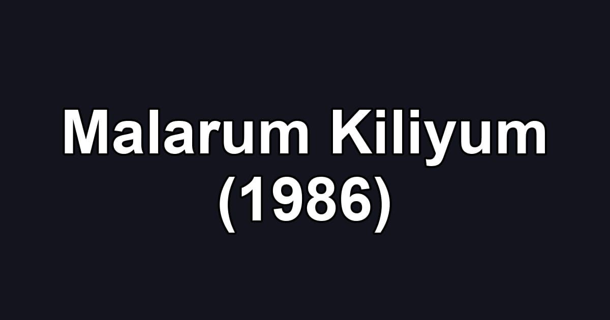 Malarum Kiliyum (1986)