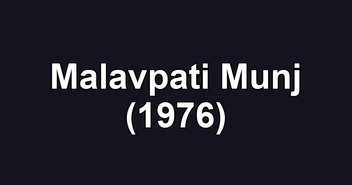 Malavpati Munj (1976)