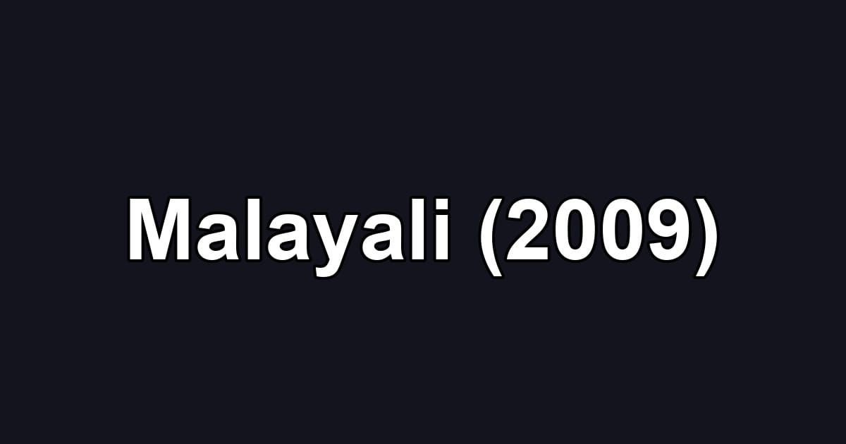 Malayali (2009)