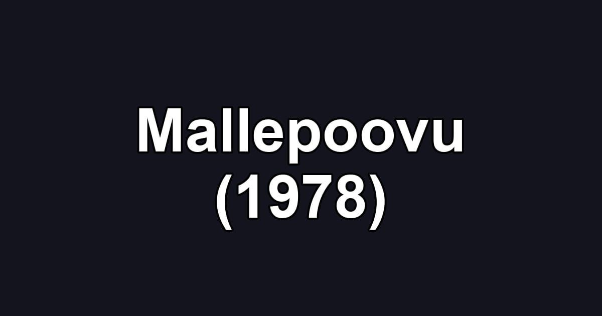 Mallepoovu (1978)
