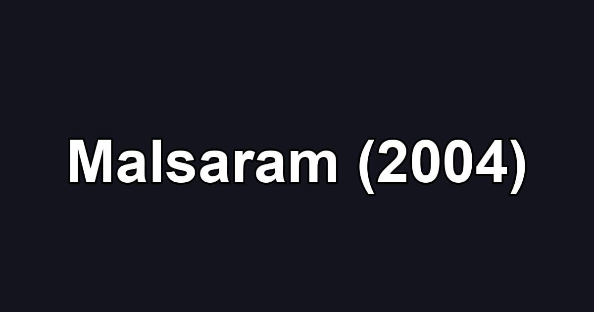 Malsaram (2004)
