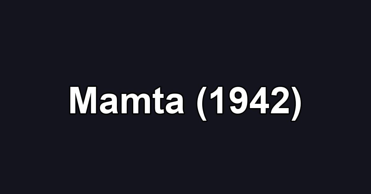 Mamta (1942)