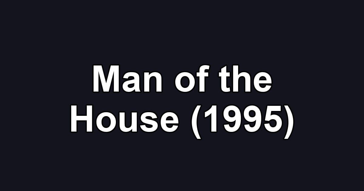 Man of the House (1995)