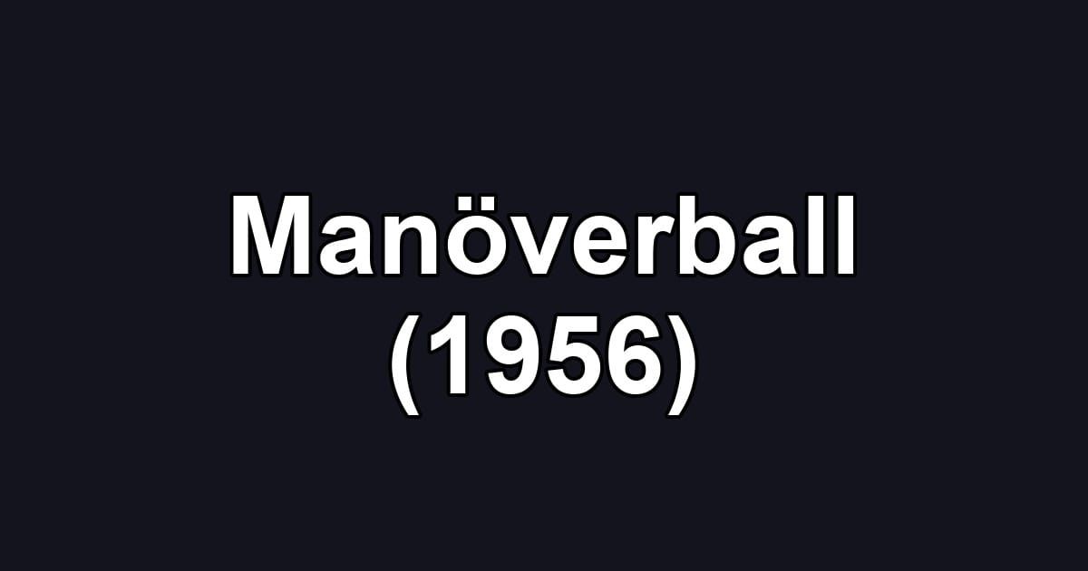 Manöverball (1956)