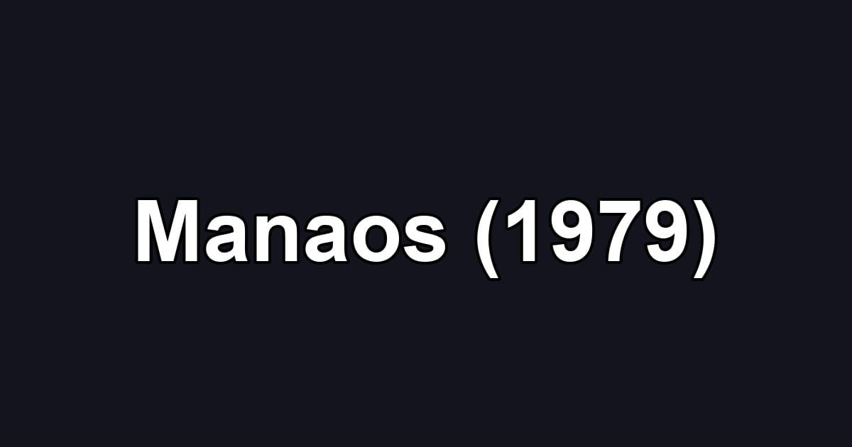 Manaos (1979)