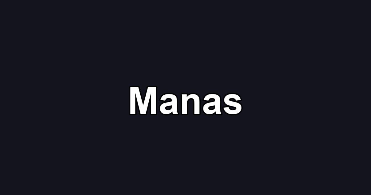 Manas