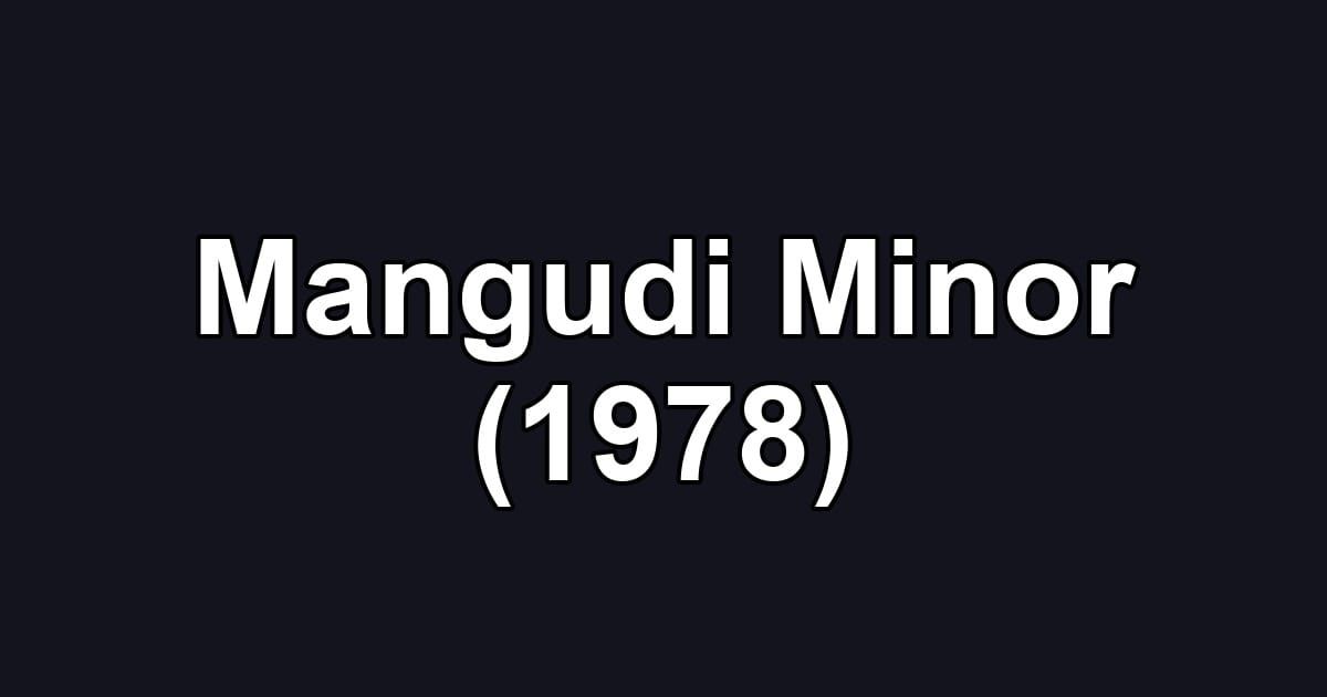 Mangudi Minor (1978)