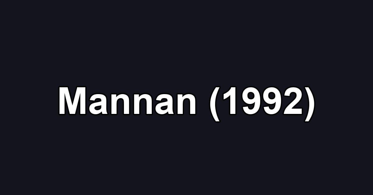 Mannan (1992)