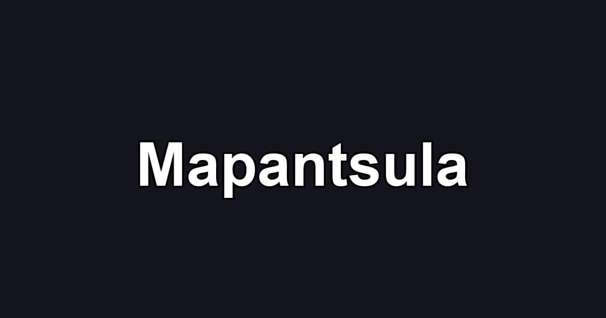 Mapantsula