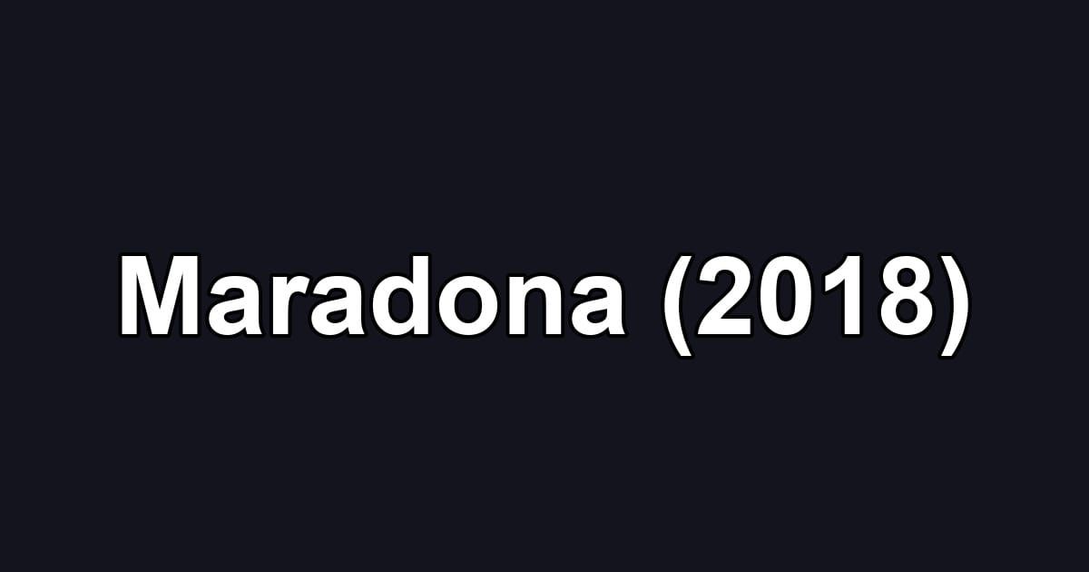 Maradona (2018)