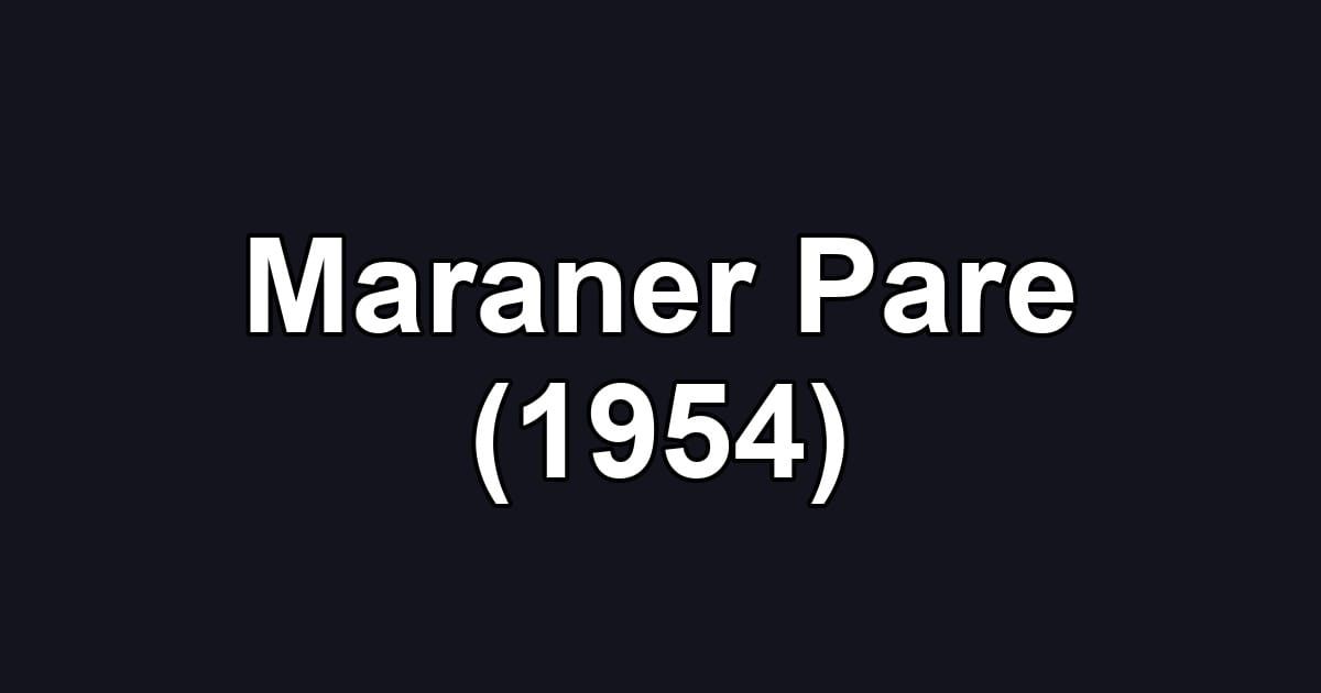 Maraner Pare (1954)