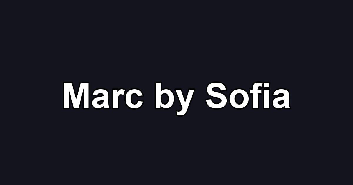 Marc by Sofia
