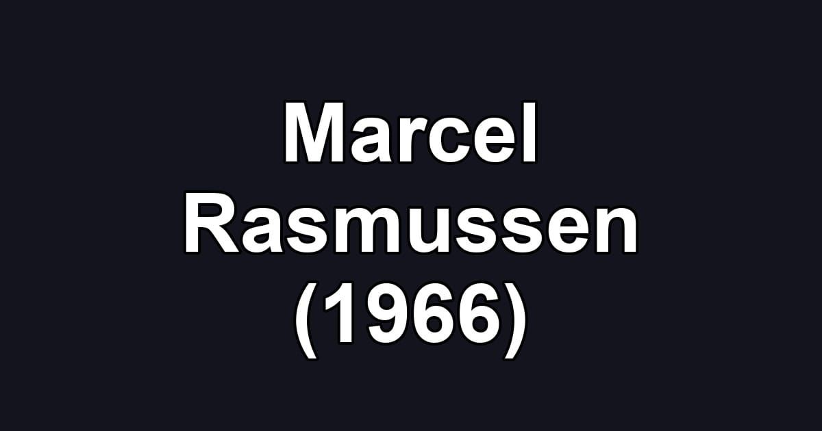 Marcel Rasmussen (1966)