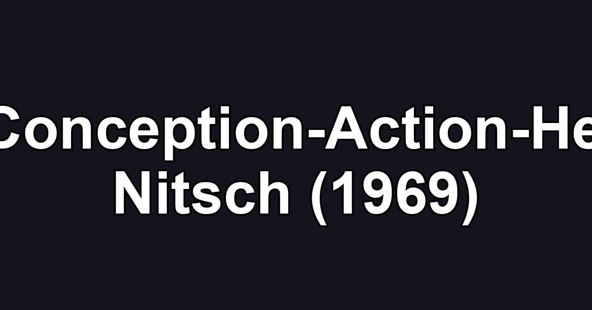 Maria-Conception-Action-Hermann Nitsch (1969)