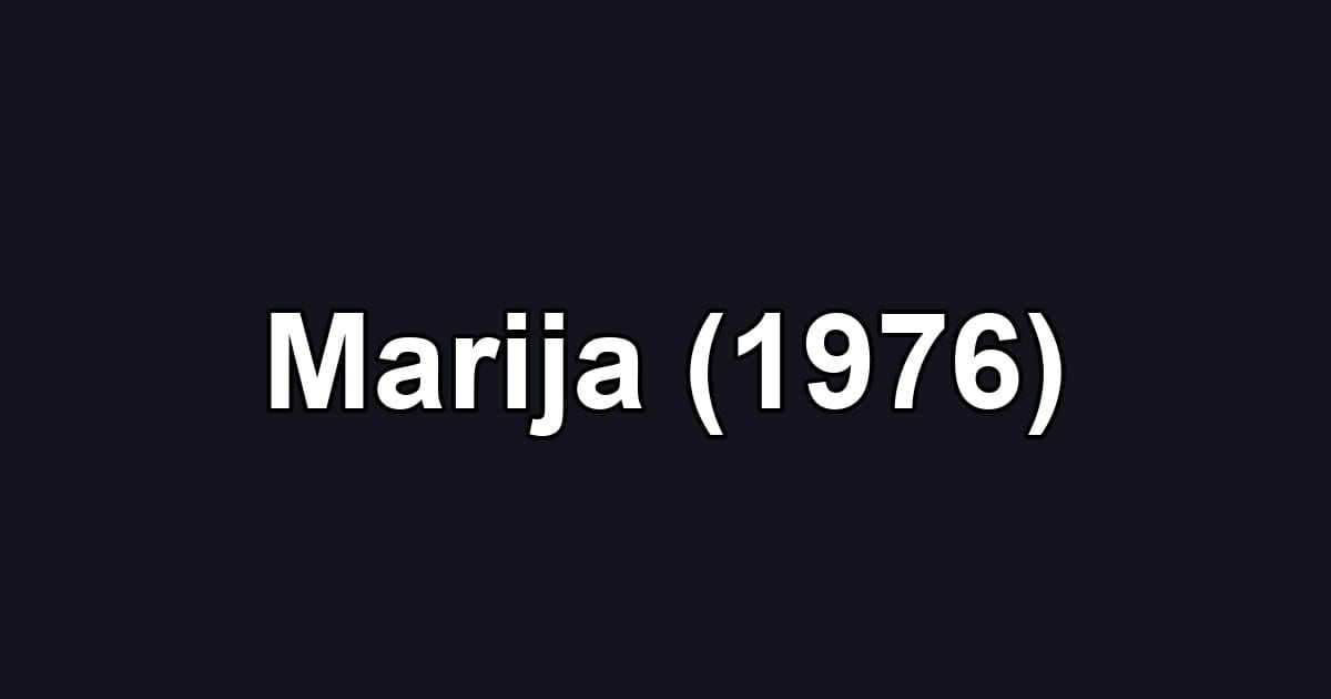 Marija (1976)
