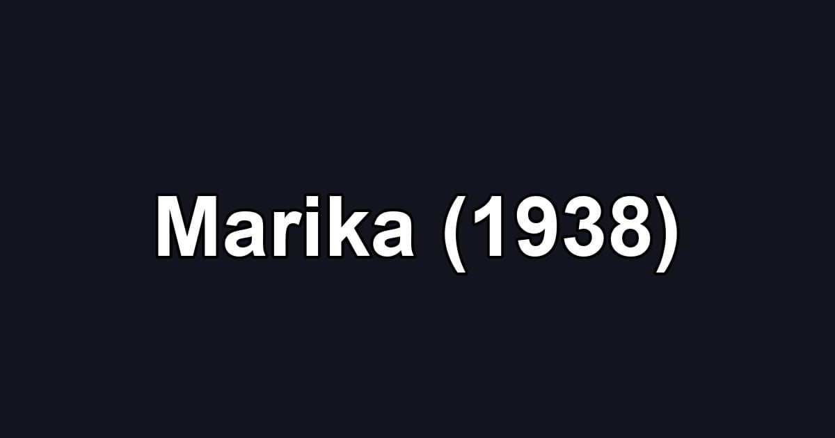 Marika (1938)