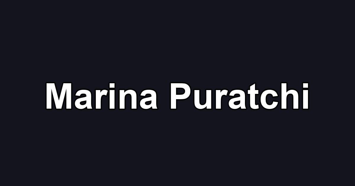 Marina Puratchi