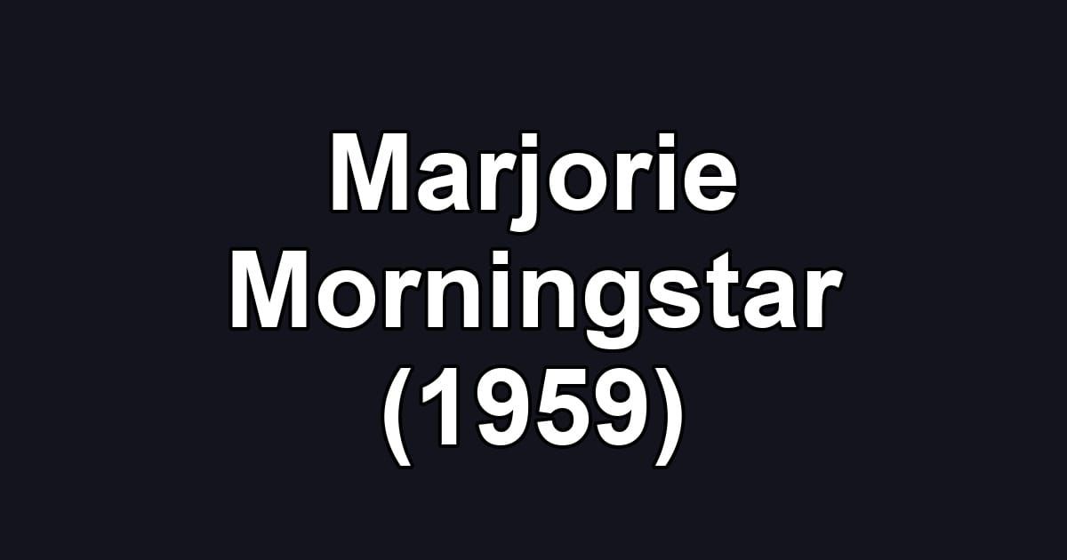 Marjorie Morningstar (1959)