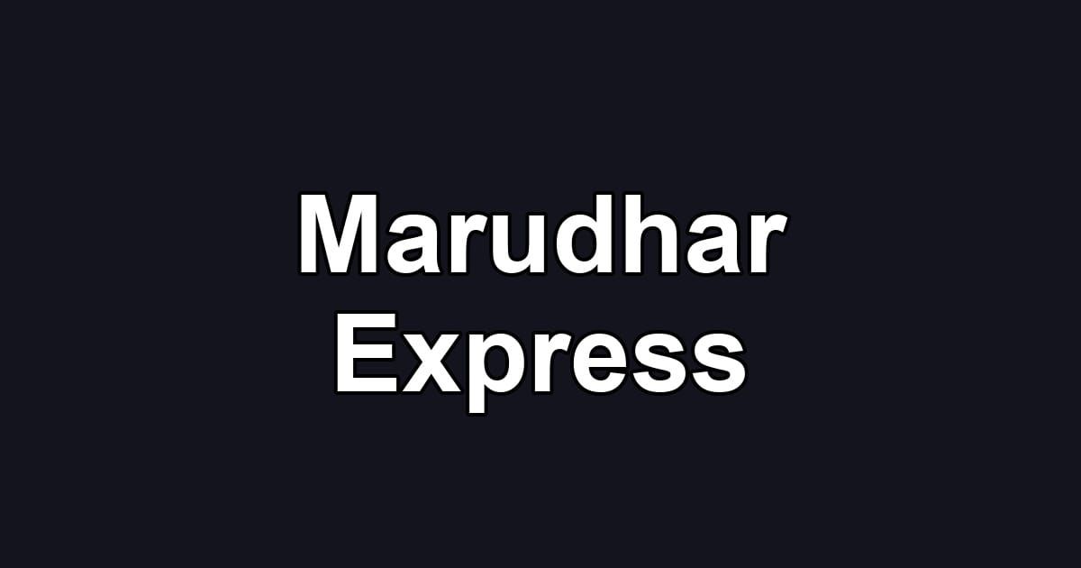 Marudhar Express