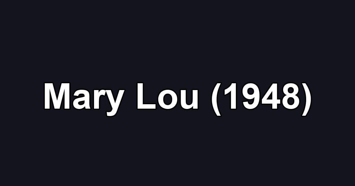 Mary Lou (1948)