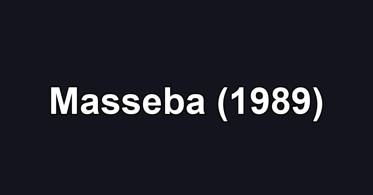 Masseba (1989)