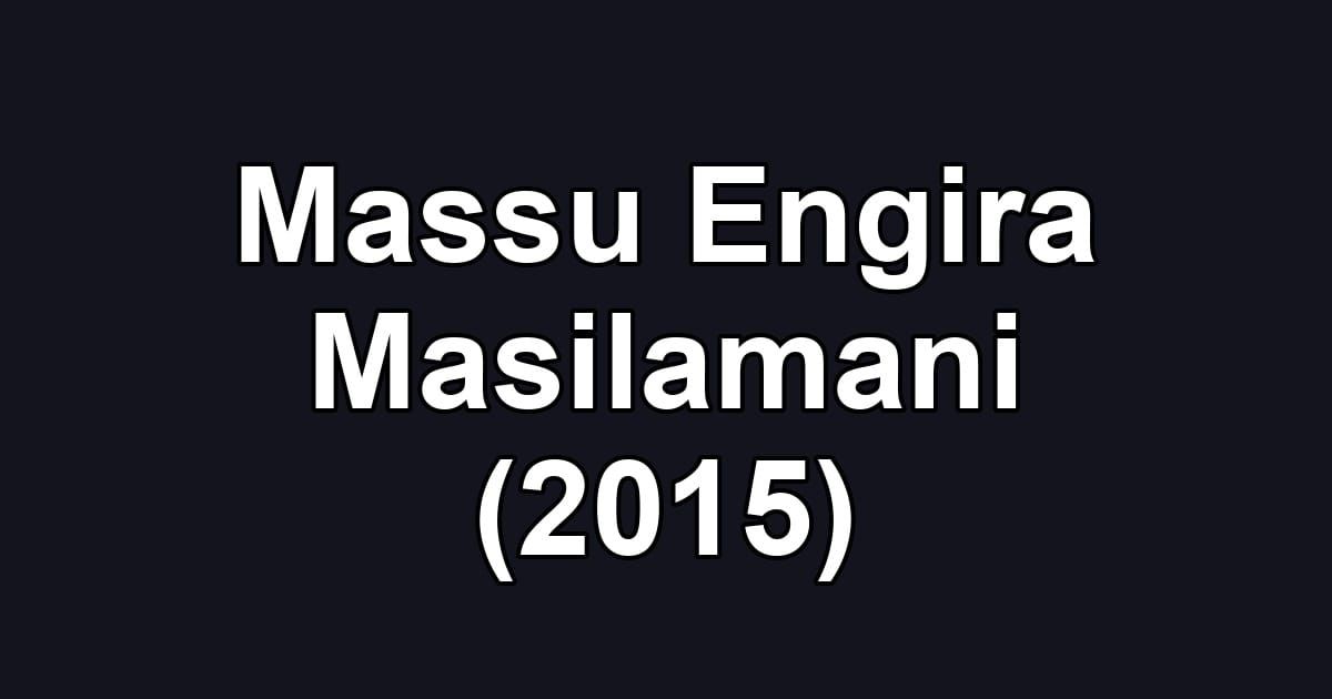 Massu Engira Masilamani (2015)