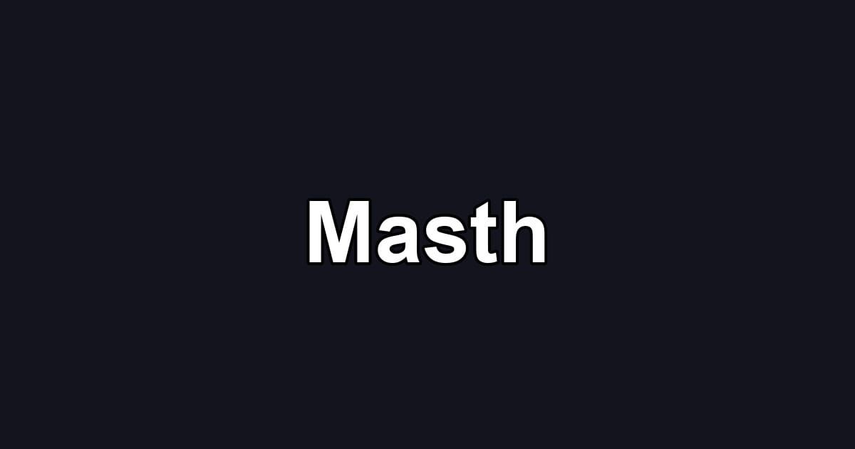 Masth