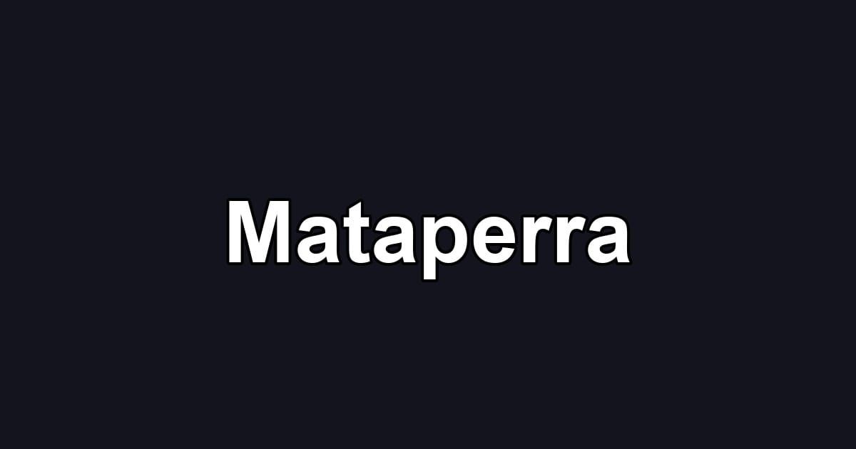 Mataperra