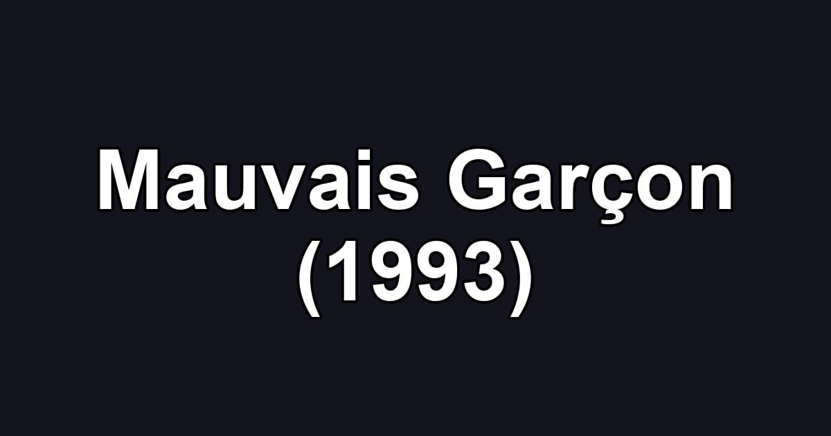Mauvais Garçon (1993)