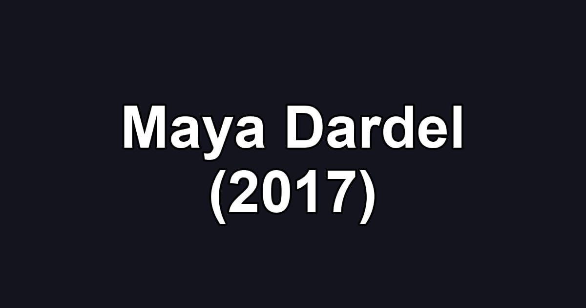 Maya Dardel (2017)