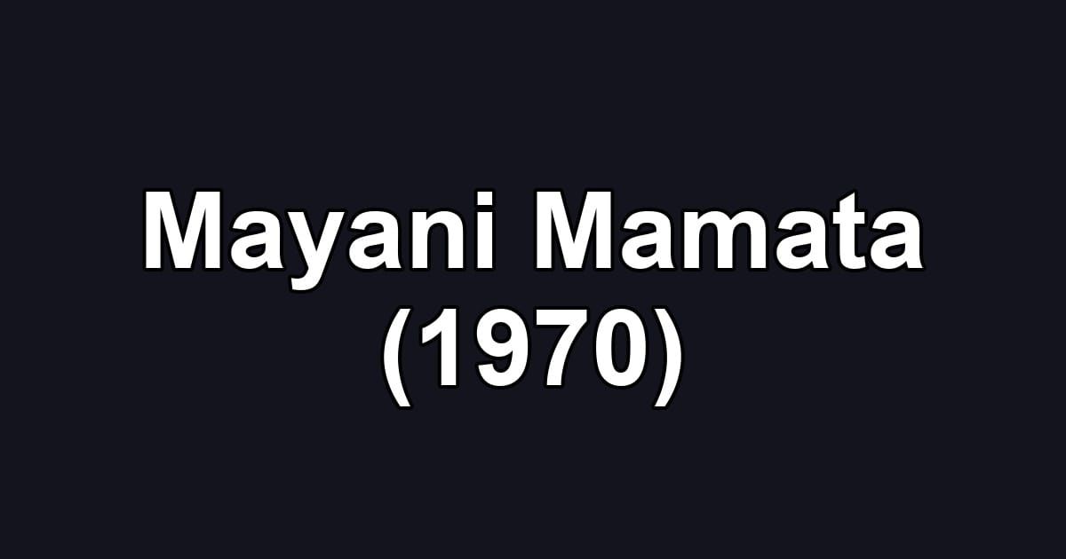 Mayani Mamata (1970)