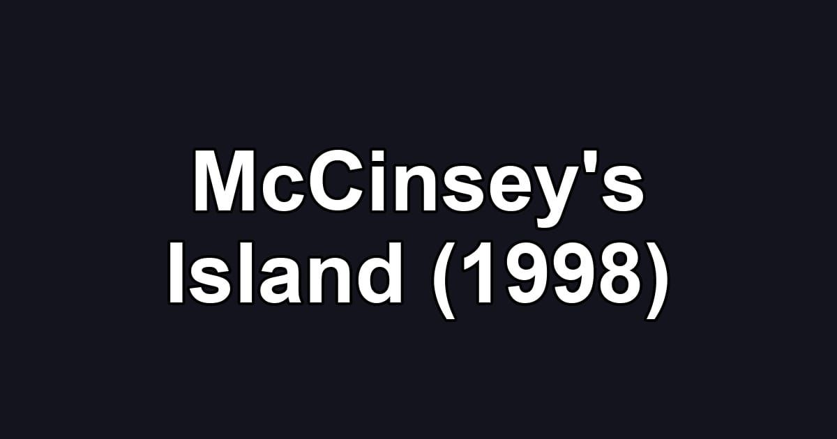 McCinsey's Island (1998)