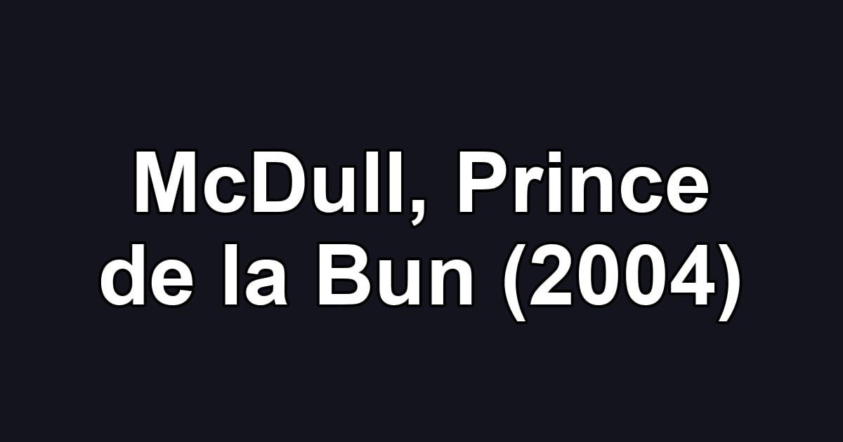 McDull, Prince de la Bun (2004)