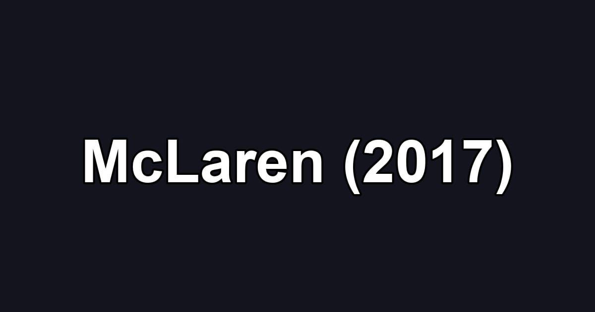 McLaren (2017)