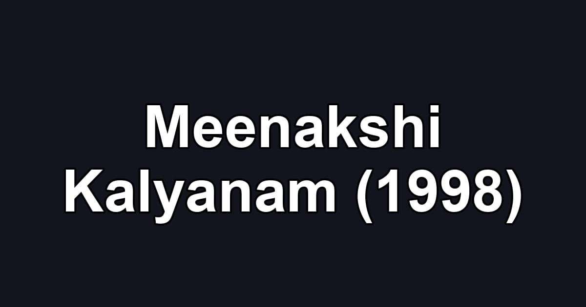 Meenakshi Kalyanam (1998)
